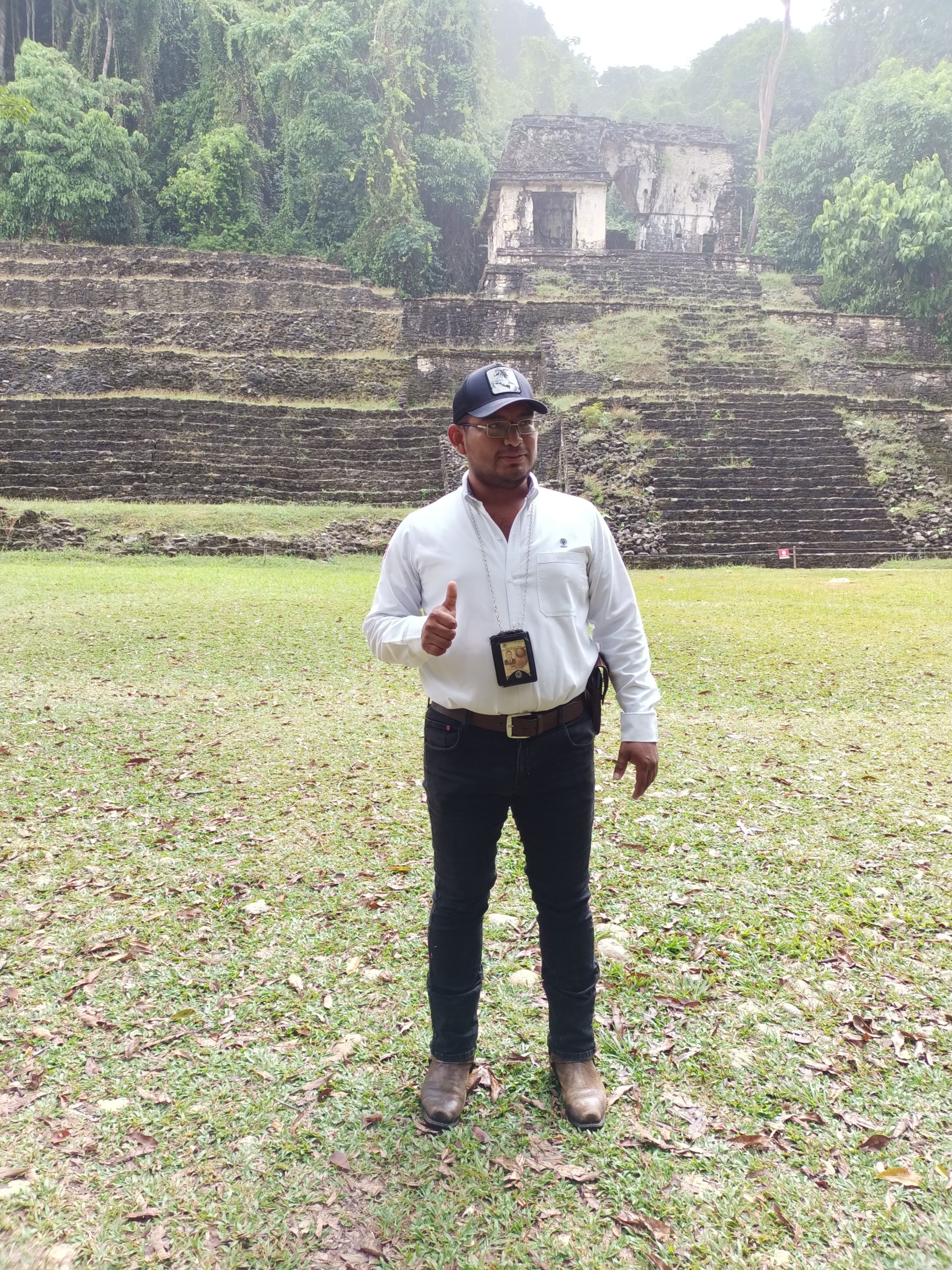Ricardo was our guide at Palenque 